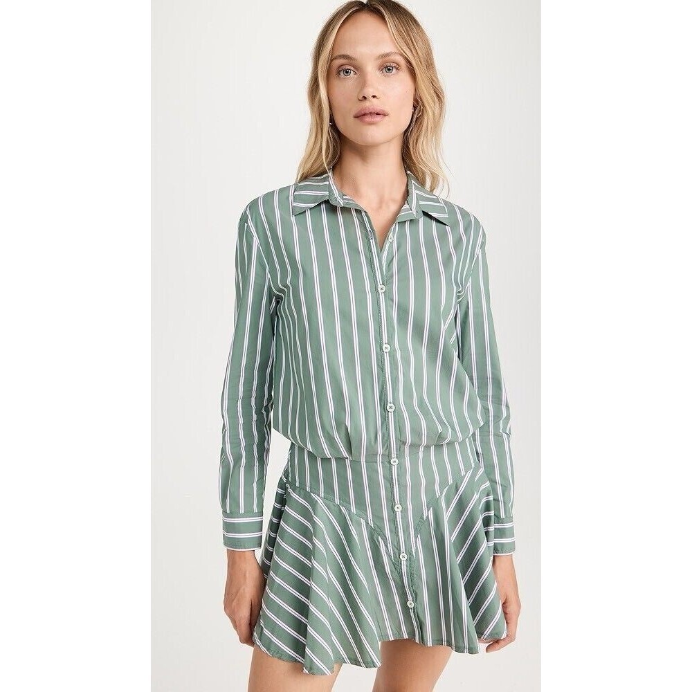 SAYLOR Naeem Dress in Juniper Women’s Size Small Preppy Academia Picnic Vacation